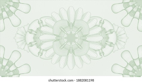 Secure watermark. wavy subtle curves. Intense illustration. Detailed design. 