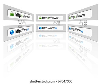 Secure web connection 