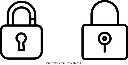 "Secure Your Data - Padlock Icon Design"