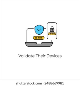 Secure Your Network, Device Validation Icon