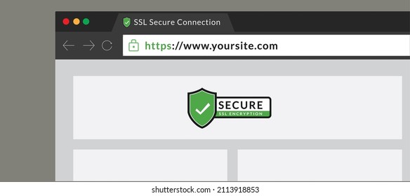 Secure your site with HTTPS or SSL, an internet communication protocol that protects the integrity and confidentiality of data between the user's computer and the website. 