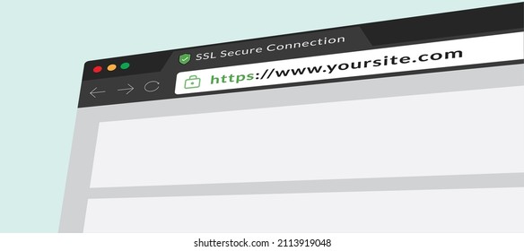 Secure your site with HTTPS or SSL, an internet communication protocol that protects the integrity and confidentiality of data between the user's computer and the website. 