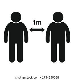 Symbol für die Entfernung des Coronavirus. Einfache Illustration der gesicherten Coronavirus-Entfernung Vektorsymbol für Webdesign einzeln auf weißem Hintergrund
