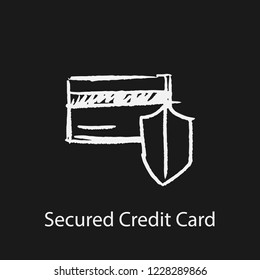 secured credit card icon. Element of finance icon for mobile concept and web apps. Hand drawn secured credit card icon can be used for web and mobile
