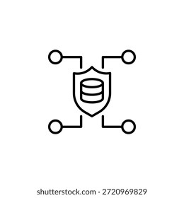 Esquema mínimo de conexión de tecnología de red de datos segura