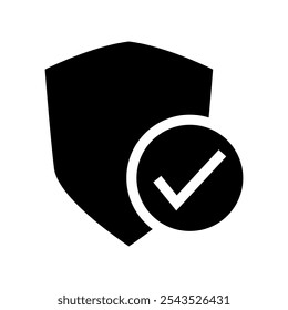 Secured Icon Vector Symbol Design Illustration