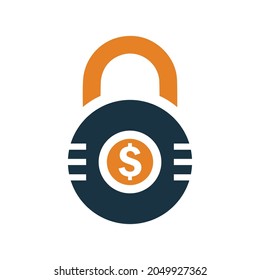 Secured, loan, safe, security, protection icon. Simple flat design Concept.