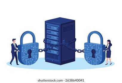 Securing Your Data Cybersecurity, Data Protection, and Robust Server Security Measures for Enhanced Data Privacy