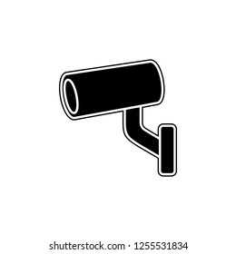 securitiy camera icon. Simple glyph vector of web set icons for UI and UX, website or mobile application