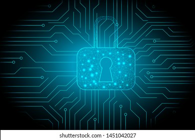 security abstract background vector illustration. cyber security and firewall. 