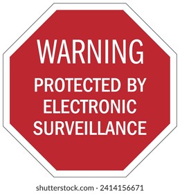 Señal de alarma de seguridad y etiquetas