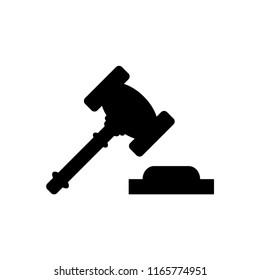 Security, auction icon. Element of judge gavel icon for mobile concept and web apps.