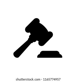 Security, auction icon. Element of judge gavel icon for mobile concept and web apps.
