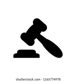 Security, auction icon. Element of judge gavel icon for mobile concept and web apps.