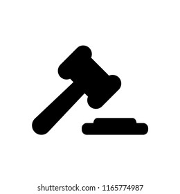 Security, auction icon. Element of judge gavel icon for mobile concept and web apps.