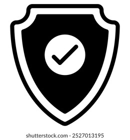 Security Badge Cyber Security icon illustration
