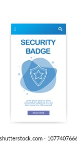 SECURITY BADGE INFOGRAPHIC