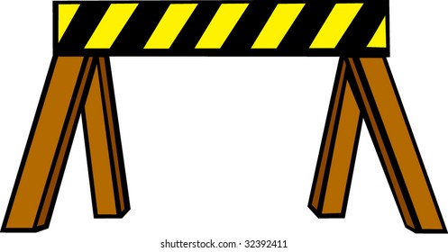 security barrier or barricade