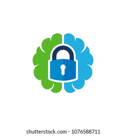 Security Brain Logo Icon Design