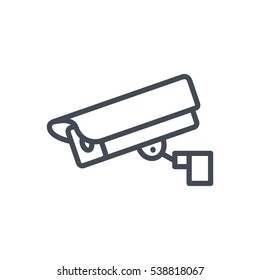 Security Cam Line Icon Stock Vector (Royalty Free) 538818067 | Shutterstock