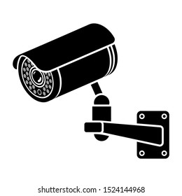 Security camera. CCTV icon. Video surveillance icon.