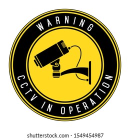 Security camera. CCTV icon. Video surveillance icon.