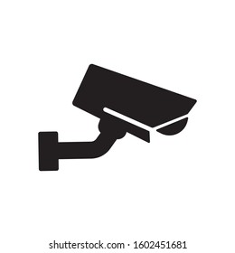 Security camera icon, CC tv symbol for your web site , logo, app, UI design