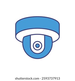 Security Camera Icon for Cybersecurity and Surveillance Systems