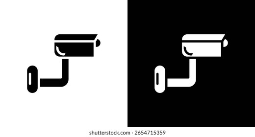Security camera icon of a flat style vector