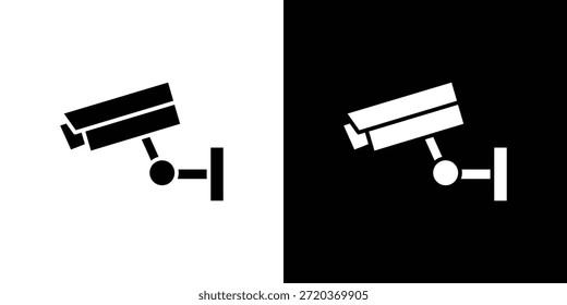 Security camera icon, glyph style icon for web site or mobile app