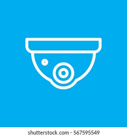 security camera icon illustration isolated vector sign symbol