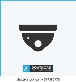 security camera icon illustration isolated vector sign symbol