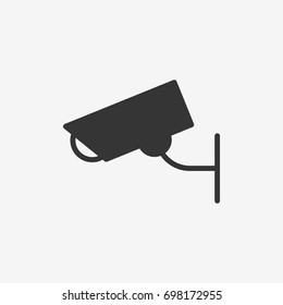 Security camera icon illustration isolated vector sign symbol