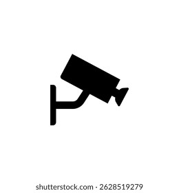 Security camera icon isolated on white background