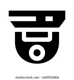 security camera icon isolated sign symbol vector illustration - high quality black style vector icons
