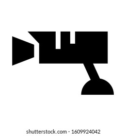 security camera icon isolated sign symbol vector illustration - high quality black style vector icons
