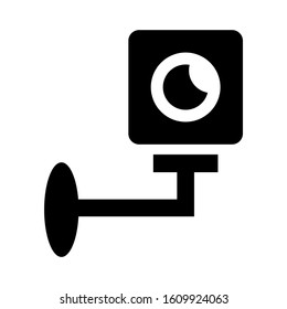 security camera icon isolated sign symbol vector illustration - high quality black style vector icons
