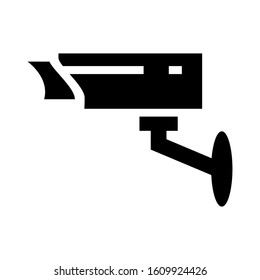 security camera icon isolated sign symbol vector illustration - high quality black style vector icons
