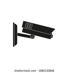 security camera icon on white color background