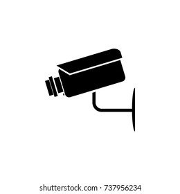 Security camera icon on white background