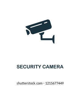 Security Camera icon. Premium style design from security collection. UX and UI. Pixel perfect security camera icon for web design, apps, software, printing usage.