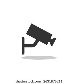 Security camera icon with shadow