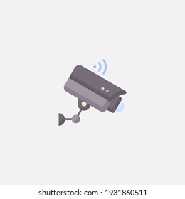 Security camera icon sign vector,Symbol, logo illustration for web and mobile