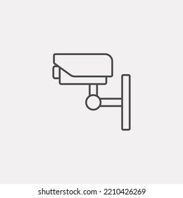 Security camera icon sign vector,Symbol, logo illustration for web and mobile