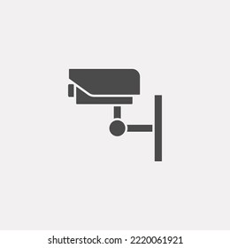 Security camera icon sign vector,Symbol, logo illustration for web and mobile
