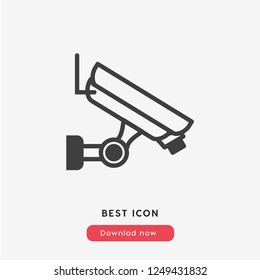 security camera icon vector