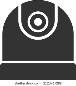 Security Camera Icon Vector, Cc Tv Vector Symbol