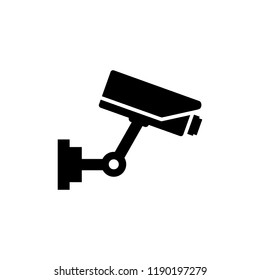 security camera icon vector. CCTV sign icon, web icon. vector design