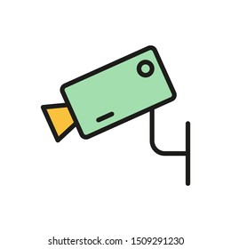 Security Camera icon vector design template