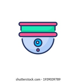Security Camera icon in vector. Logotype